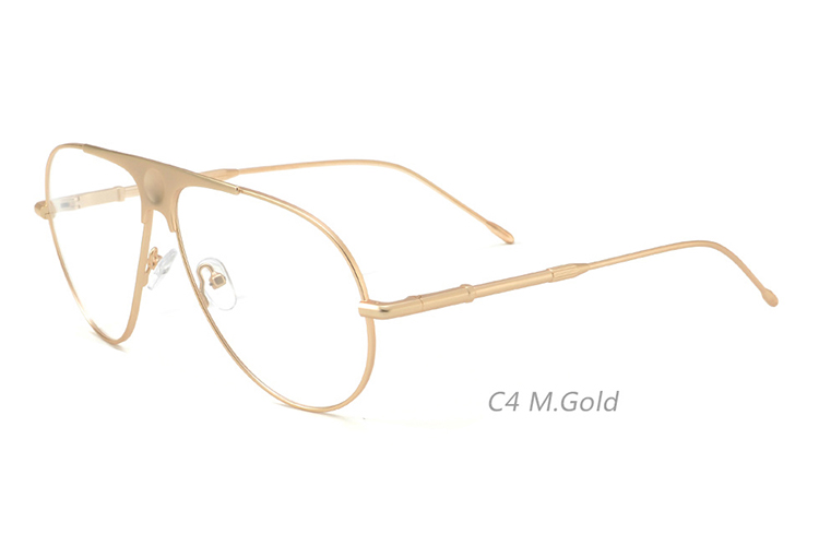 Montures de lunettes en métal en gros 4684