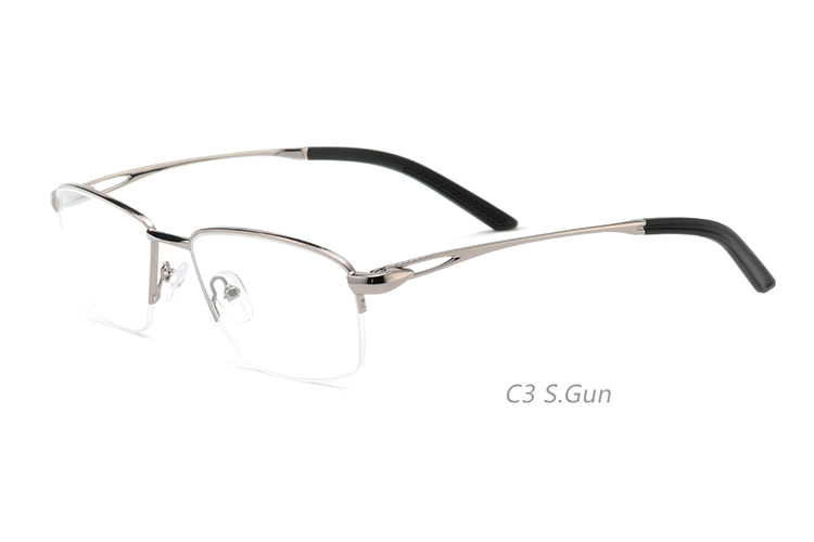 Montures de lunettes en métal en gros 4704