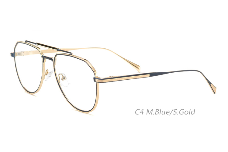 Montures de lunettes en métal en gros 4658