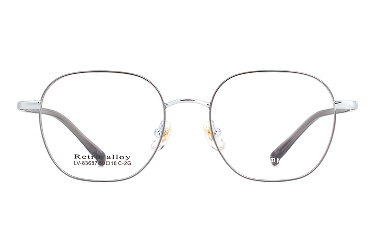 Montures de lunettes en métal en gros 83687