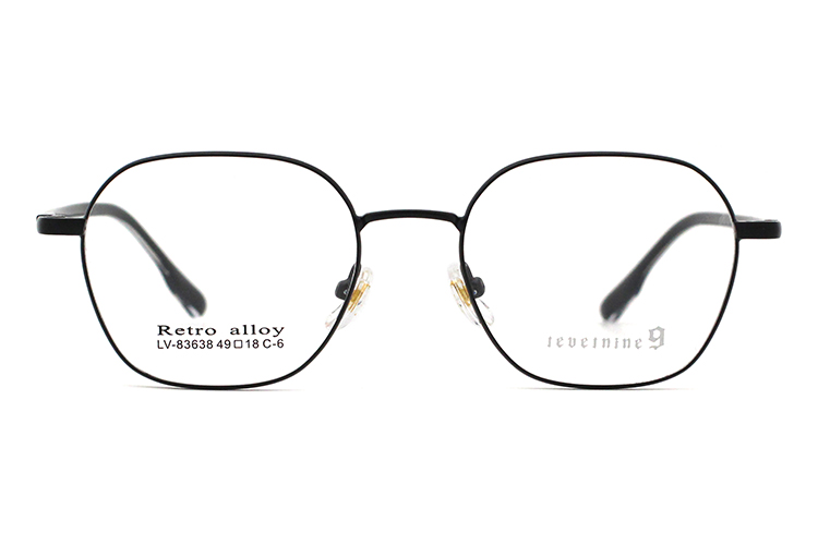 Montures de lunettes en métal en gros 83638