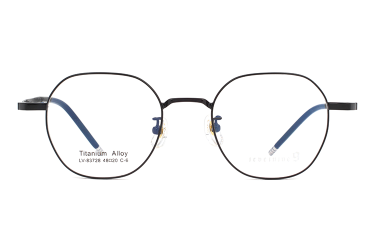 Montures de lunettes en métal en gros 83728