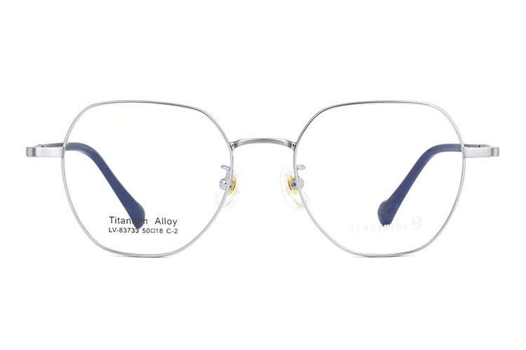 Montures de lunettes en métal en gros 83733