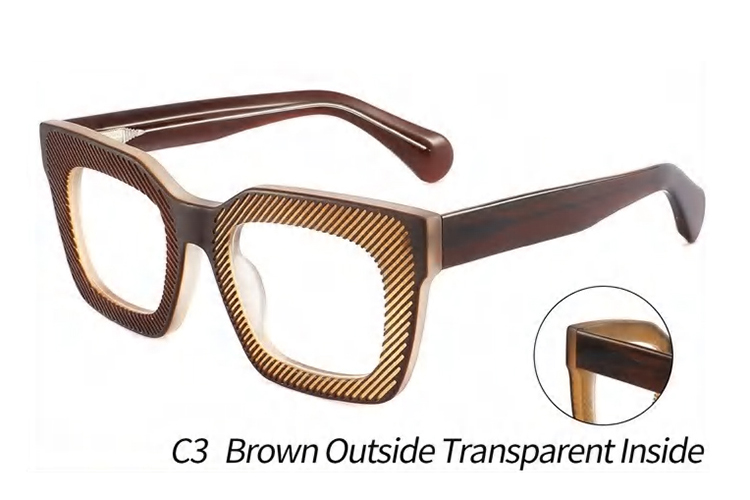 Montures de lunettes en acétate en gros YD1168