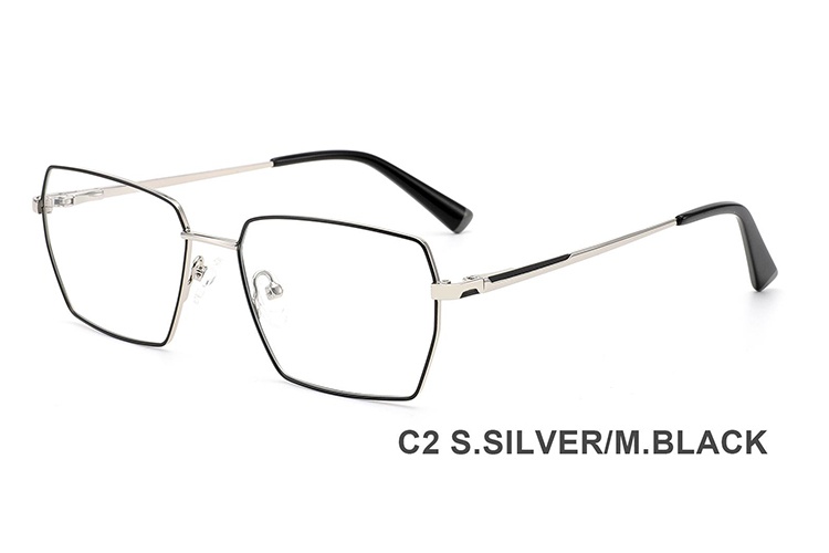 Montures de lunettes en métal en gros H8336A