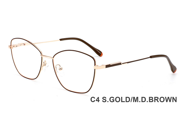 Montures de lunettes en métal en gros H8330A