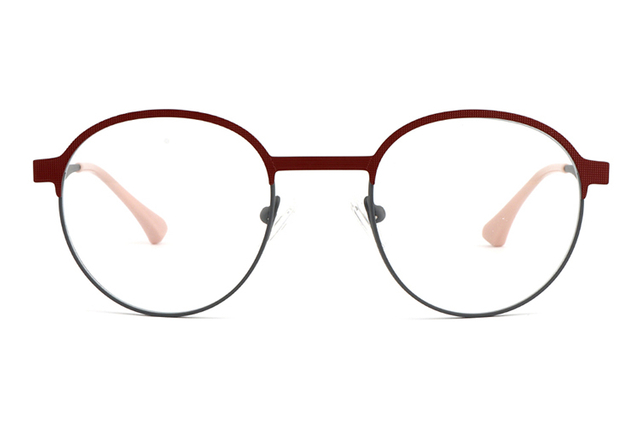 Montures de lunettes en métal pour hommes, mode