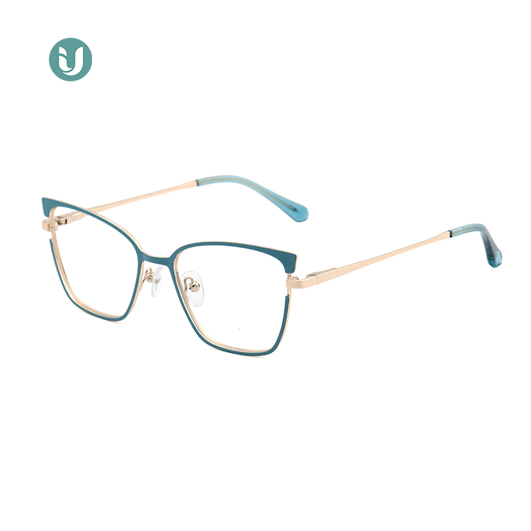 Montures de lunettes en métal en gros WX21019