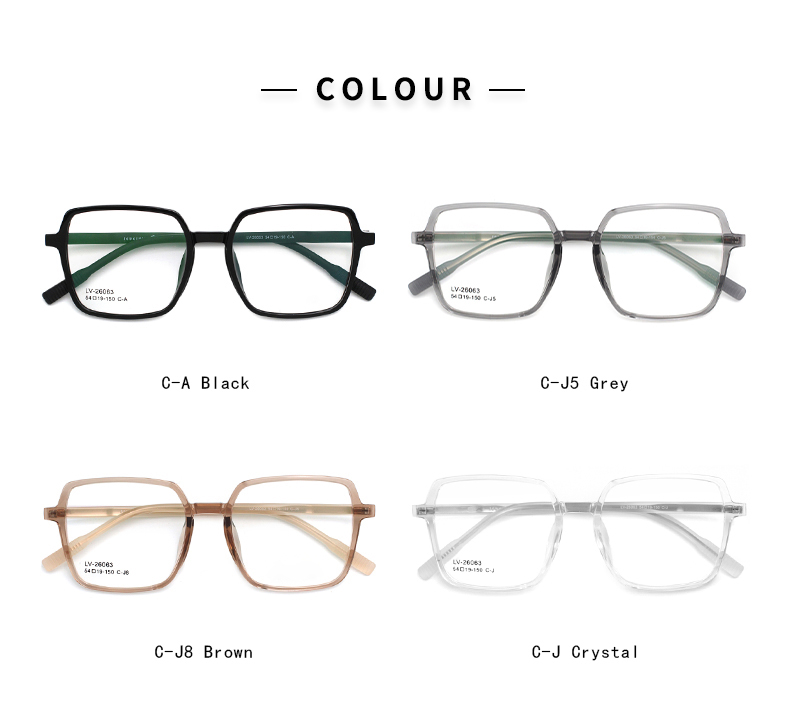 couleur des lunettes tr90