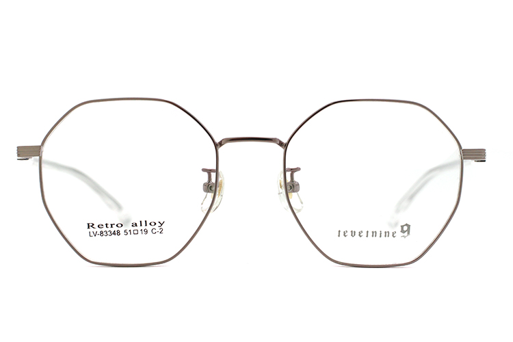 Montures de lunettes en métal en gros 83348