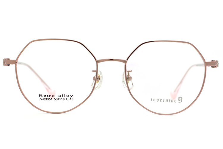 Montures de lunettes en métal en gros 83351