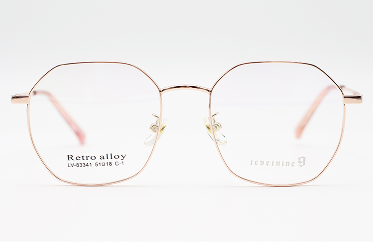 Montures de lunettes en métal en gros 83341