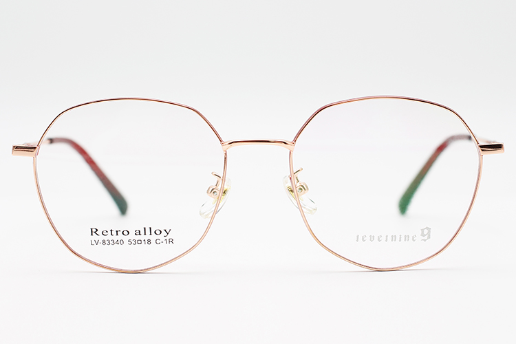 Montures de lunettes en métal en gros 83340