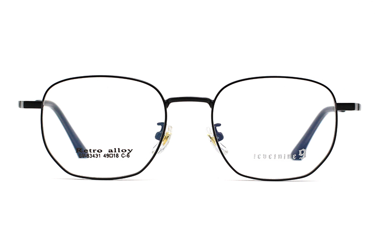 Montures de lunettes en métal en gros 83431