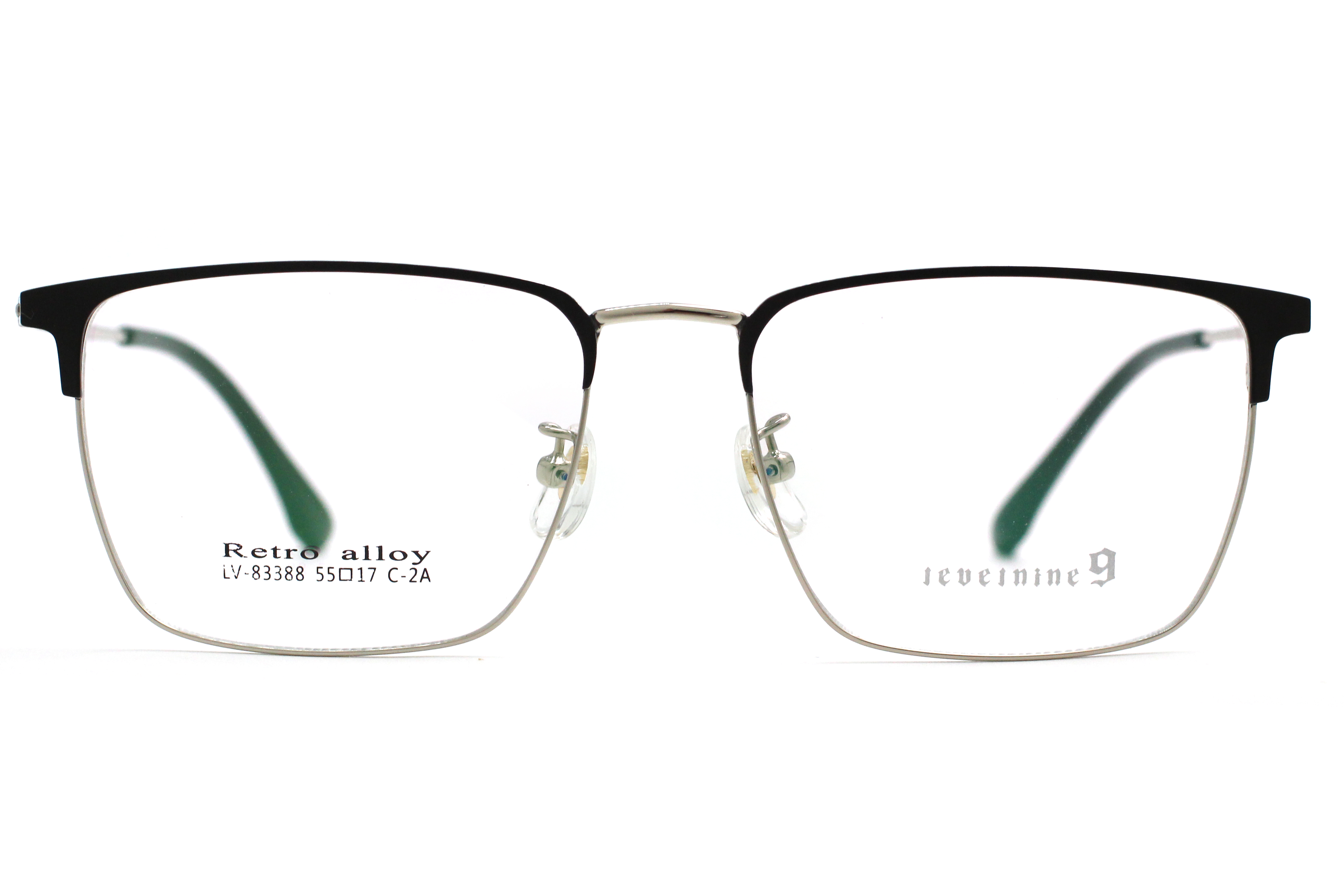 Montures de lunettes en métal en gros 83388