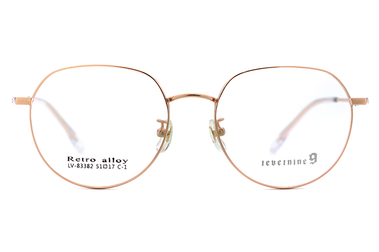 Montures de lunettes en métal en gros 83382