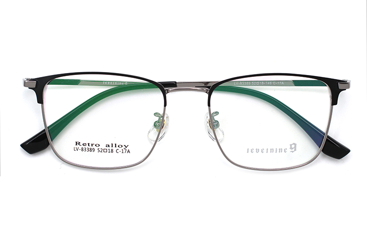 Montures Optiques Rectangulaires -Black&Gun