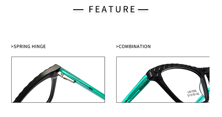 Lunettes œil de chat vintage - D&eacute;tails