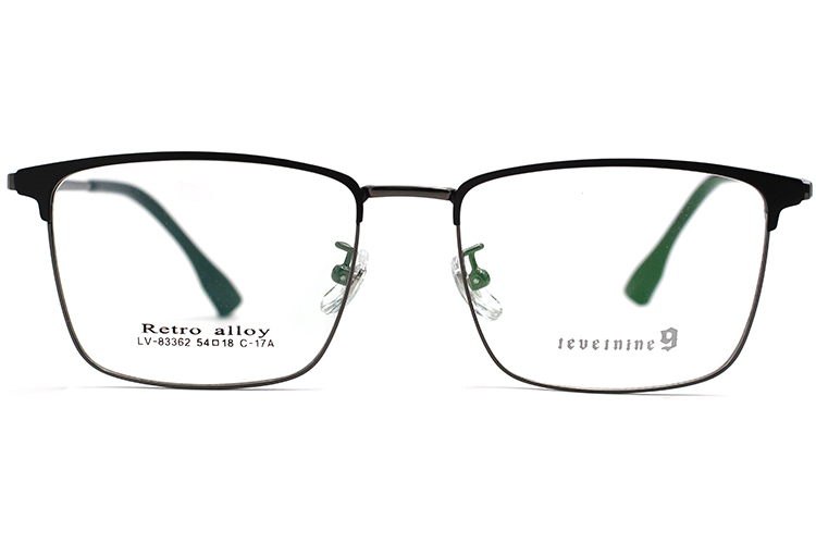 Montures de lunettes en métal en gros 83362