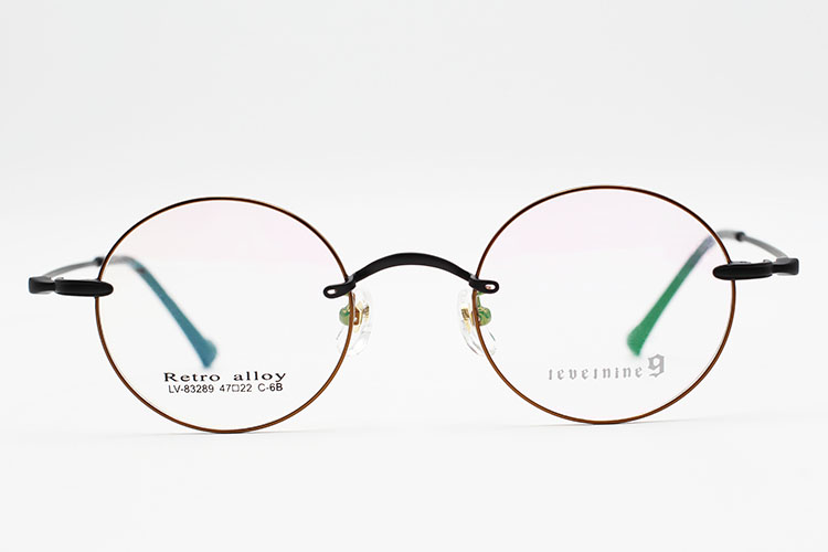 Montures de lunettes en métal en gros 83289