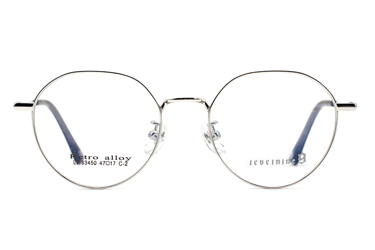 Montures de lunettes en métal en gros 83450