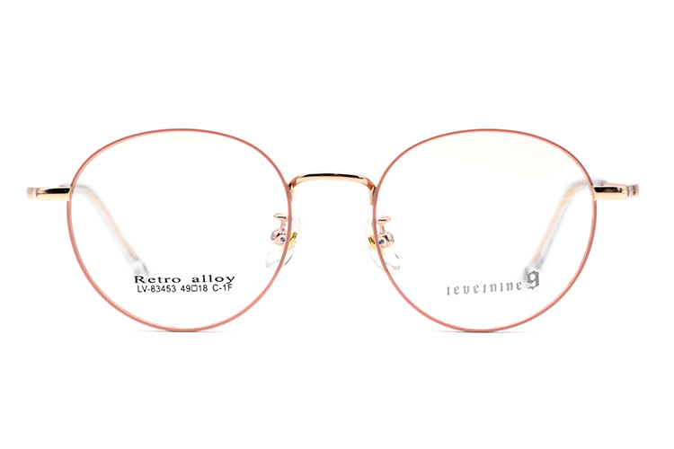 Montures de lunettes en métal en gros 83453