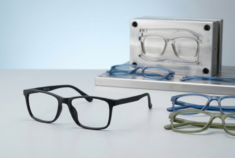 Fabrication de montures de lunettes TR90 personnalisées-—-OEM-&-ODM