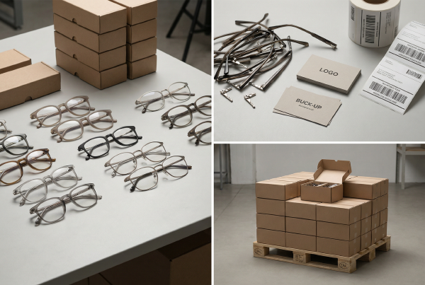 R&eacute;partition typique des co&ucirc;ts des montures de lunettes en gros