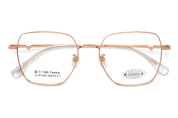 Montures de lunettes en titane en gros 87099