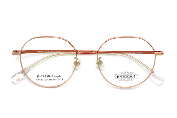 Montures de lunettes en titane en gros 87105