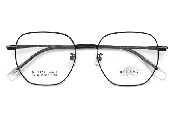 Monture de lunettes en titane en gros 87110