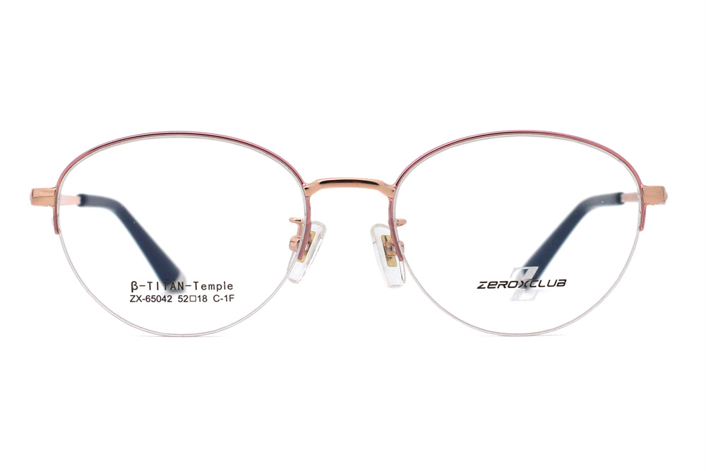 Montures de lunettes en titane en gros 65042