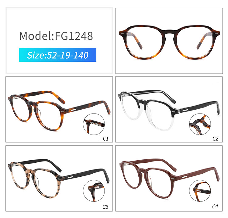 FG1248-lunettes pour hommes en gros