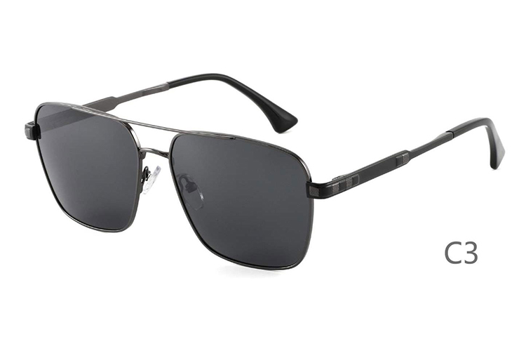 Lunettes de soleil en métal-6343