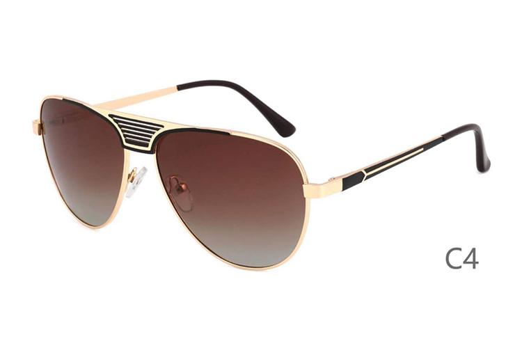 Lunettes de soleil en métal-6291