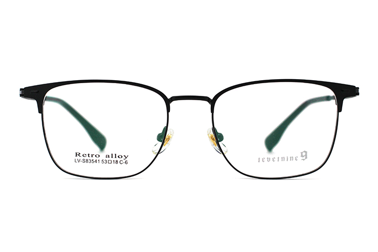 Montures de lunettes en métal en gros S83541