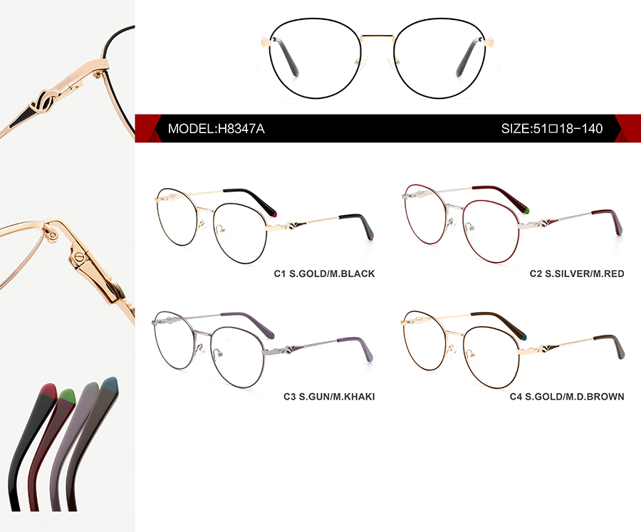 montures de lunettes hommes H8347A