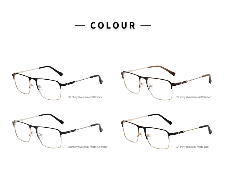 Lunettes pour hommes Thin Frame_color