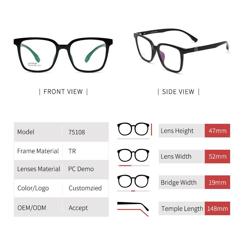lunettes tr90 frame_size