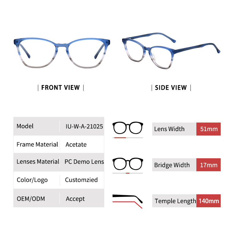 Lunettes &agrave; monture &eacute;paisse_detials