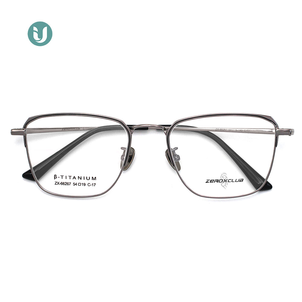 Monture de lunettes en titane en gros 66267