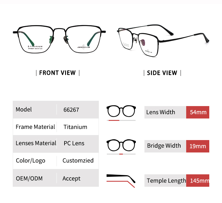 Lunettes de vue en titane b&ecirc;ta_detials