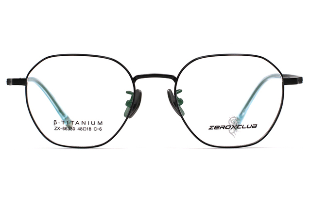 Monture de lunettes en titane en gros 66330