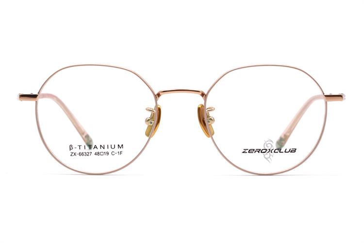 Montures de lunettes en titane en gros 66327