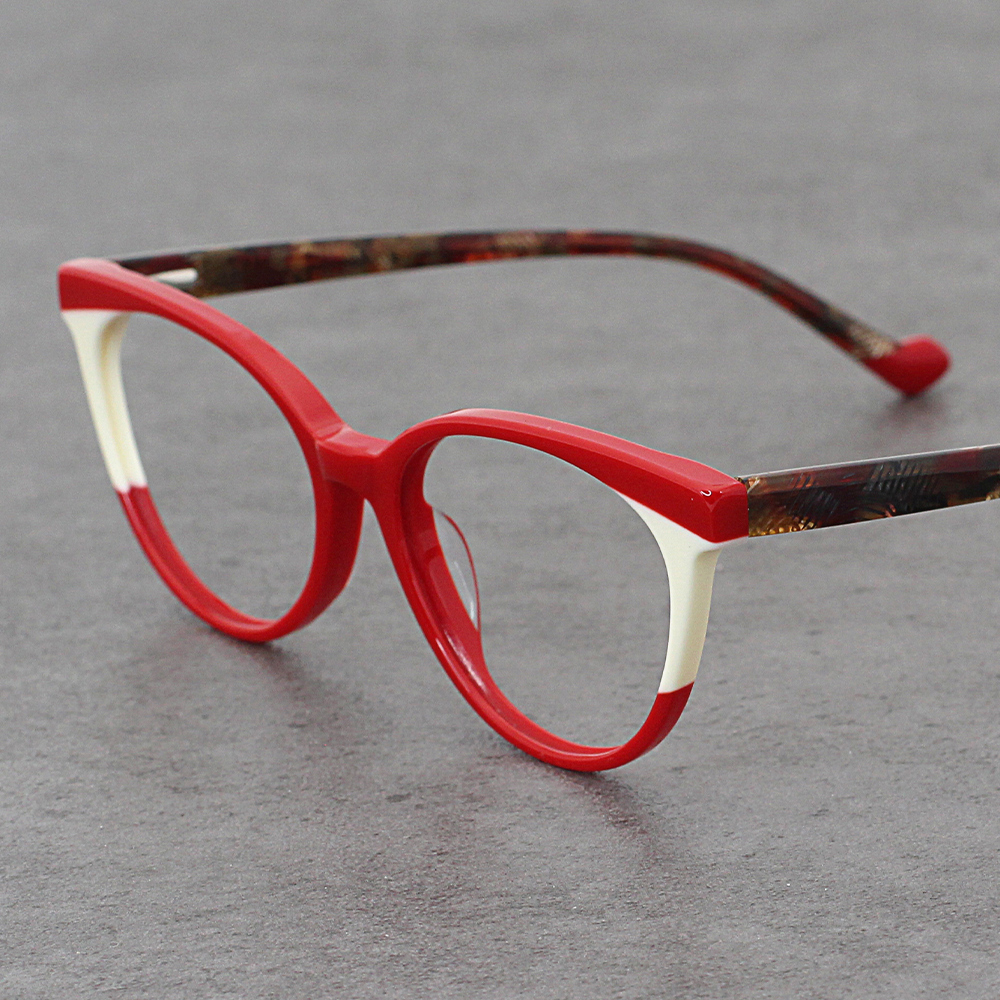 Montures de lunettes œil de chat