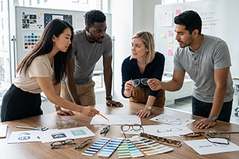 Montures de lunettes personnalis&eacute;es OEM pour les marques de lunettes de d&eacute;marrage avec personnalisation du logo et faible MOQ
