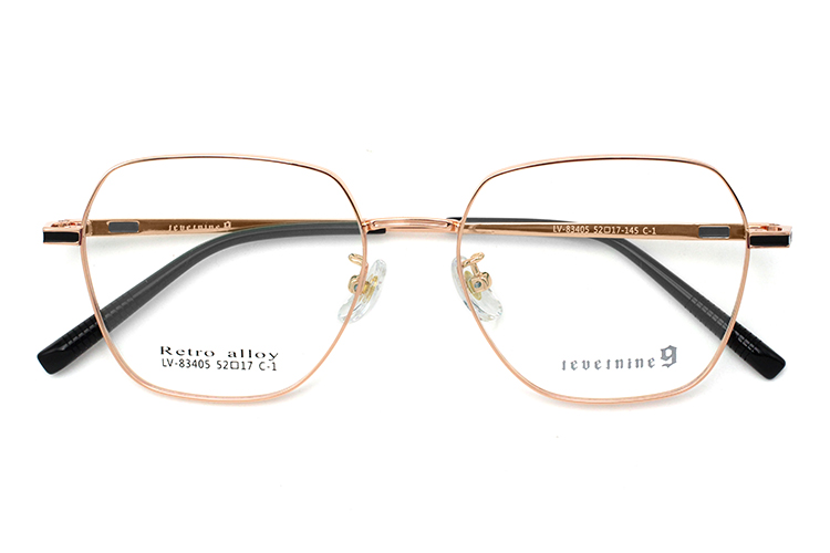 Lunettes en m&eacute;tal - Or