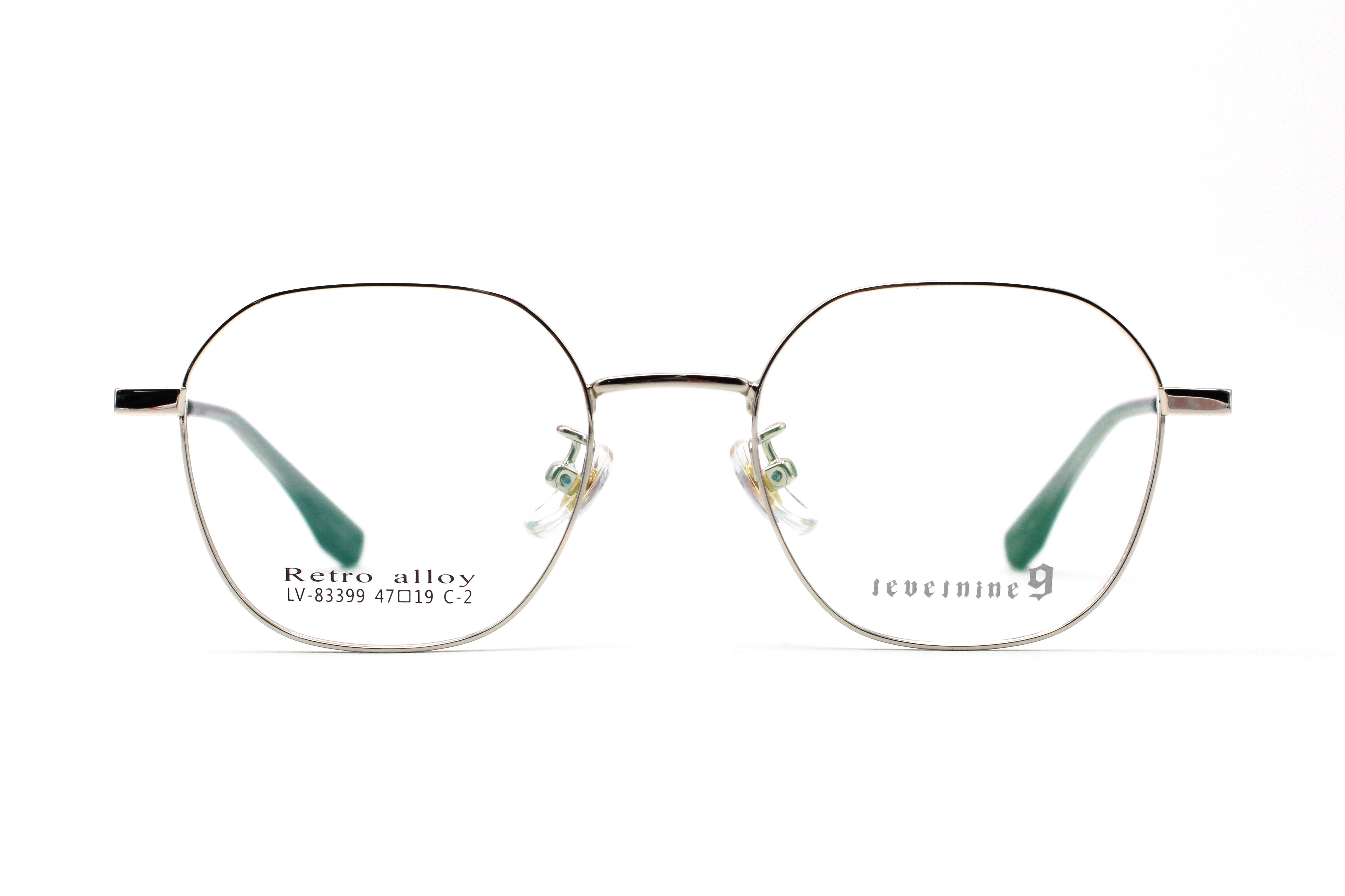 Montures de lunettes en métal en gros 83399