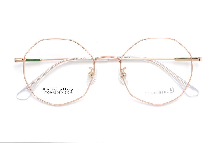 Lunettes en m&eacute;tal - Or