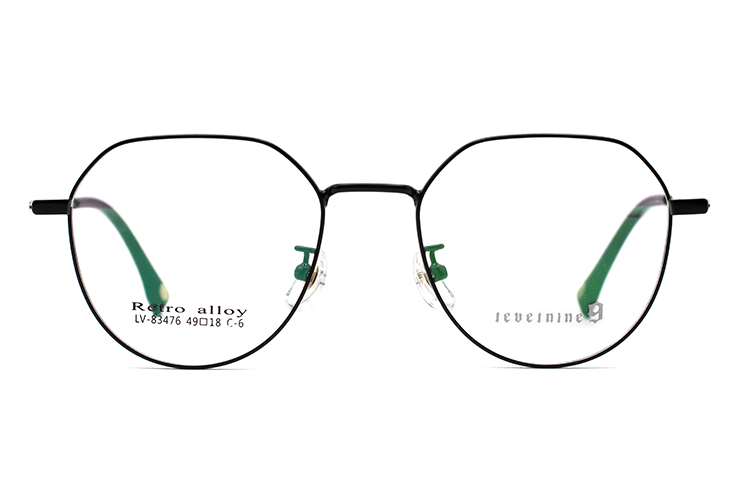 Montures de lunettes en métal en gros 83476